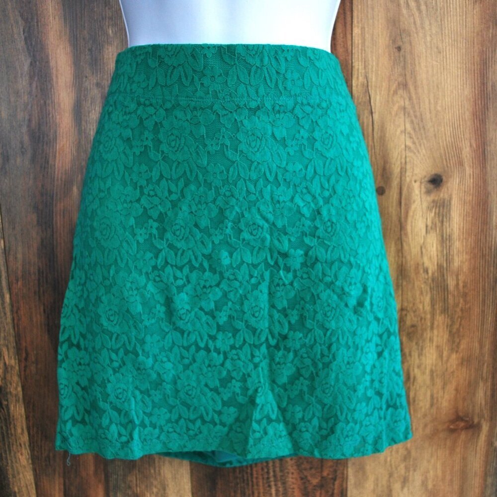 Nollie Green Aztec Pencil Mini Skirt XL